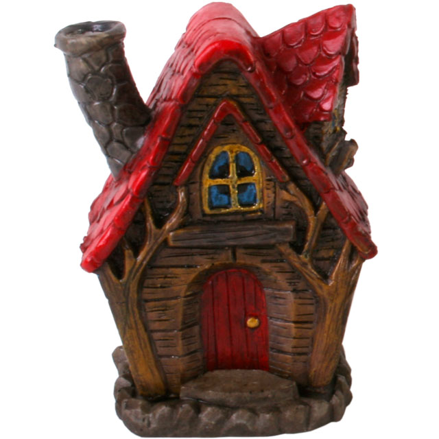 Fairy House (red) Pastille Burner