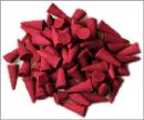 Rose fragrance pastilles. Packet of 6.