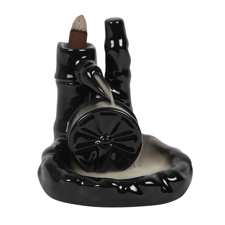Water Wheel Backflow Burner